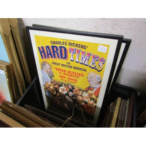 164 - QTY OF FRAMED THEATRE POSTERS AND PRINTS