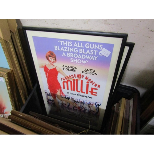 164 - QTY OF FRAMED THEATRE POSTERS AND PRINTS