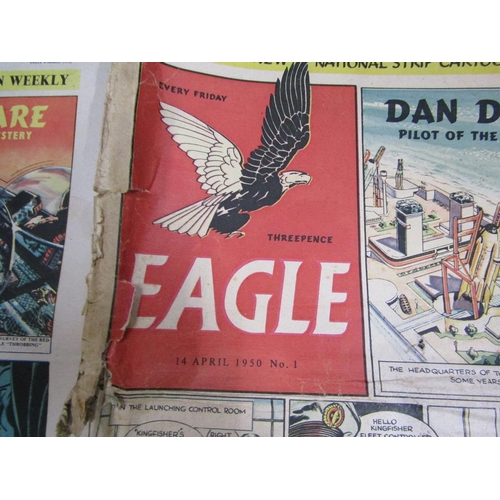 212 - QTY OF EAGLE COMICS, DOLLS ETC