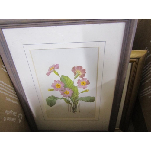 350 - QTY OF FRAMED PICTURES AND PRINTS