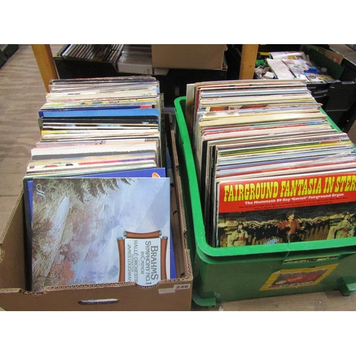 246 - TWO BOXES OF RECORDS