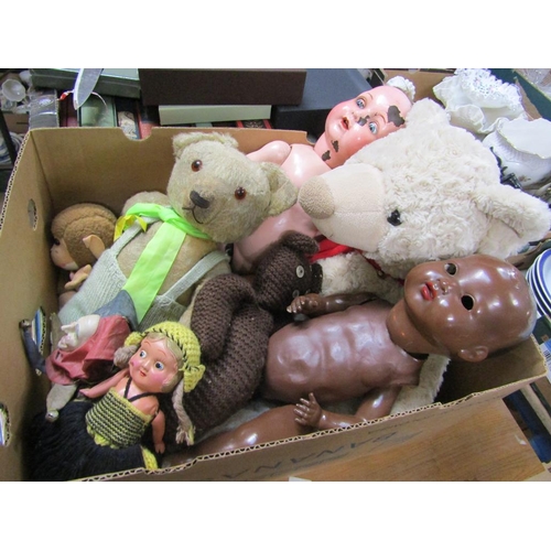 261 - VINTAGE SOFT TOYS AND DOLLS