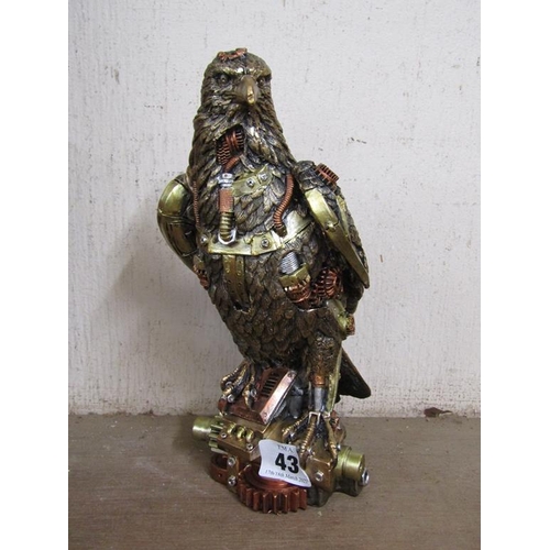 43 - STEAM PUNK FIGURE OF AN EAGLE