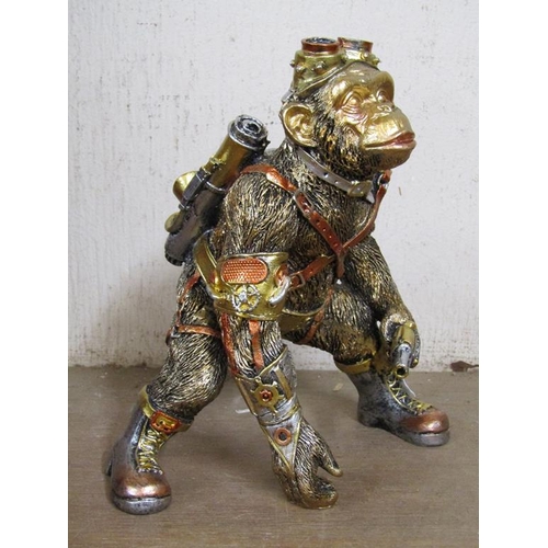 44 - STEAM PUNK FIGURE OF A MONKEY