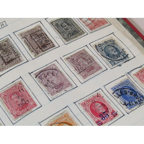 1352 - STAMP ALBUM TO INC. PENNY BLACKS, REDS ETC.