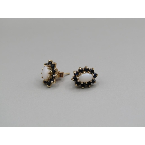 1406 - PAIR OF 9CT GOLD EARRINGS