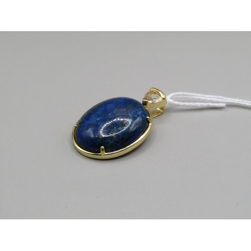 1468 - LAPIS LAZULI PENDANT