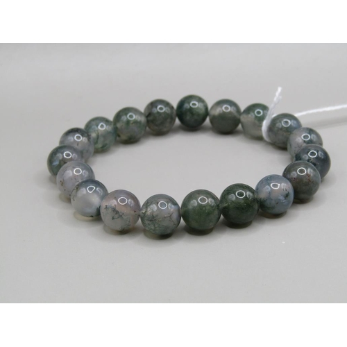 1471 - MOSS AGATE BRACELET