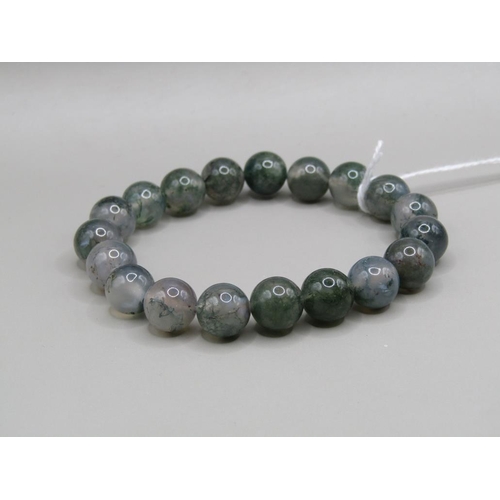 1471 - MOSS AGATE BRACELET