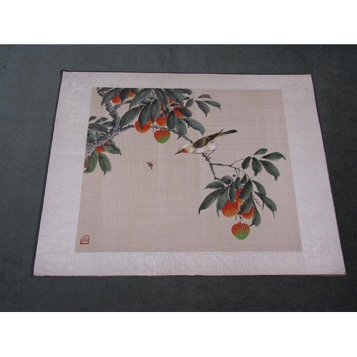 1161A - FOUR ORIENTAL UNFRAMED PRINTS