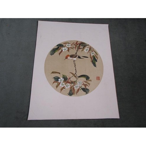 1161A - FOUR ORIENTAL UNFRAMED PRINTS