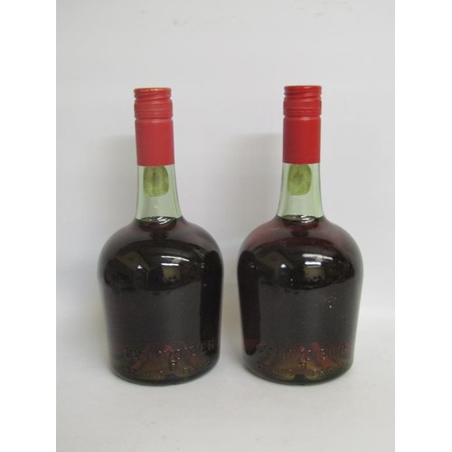 1213 - TWO BOTTLES OF  COURVOISIER LUXE COGNAC