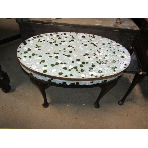 578 - TILE TOP TABLE