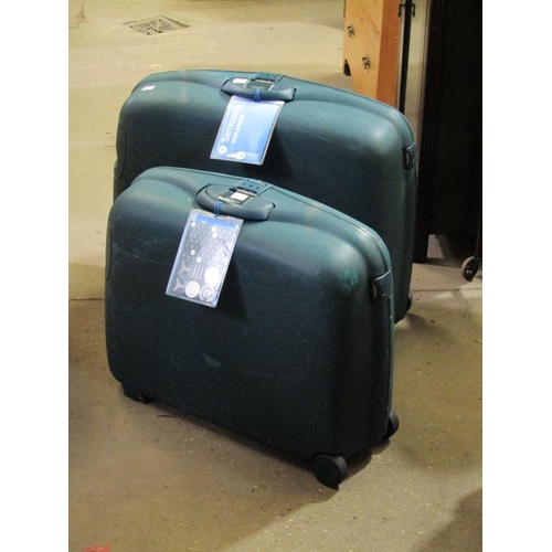 607 - TWO SUITCASES