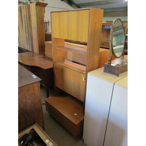 613 - TEAK WALL UNIT