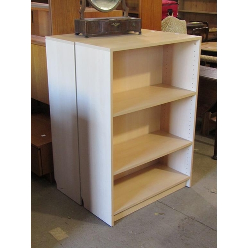 615 - TWO BOOKCASES