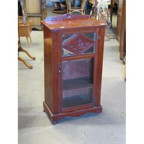 663 - VICTORIAN MUSIC CABINET