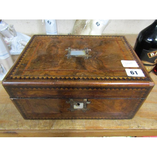 61 - TUNBRIDGE WARE BOX