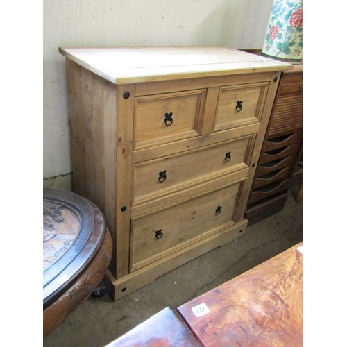 717 - MODERN PINE CHEST