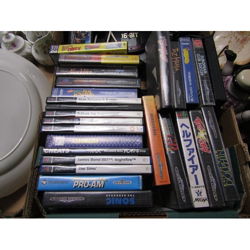 310 - SEGA MEGADRIVE, GAMES AND ACCESSORIES