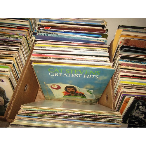 327 - THREE BOXES OF MIXED RECORDS