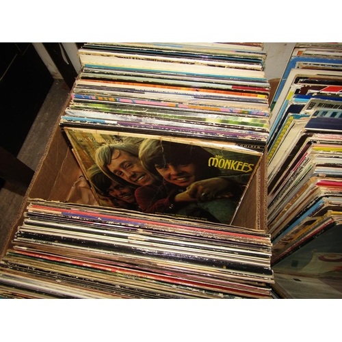 327 - THREE BOXES OF MIXED RECORDS