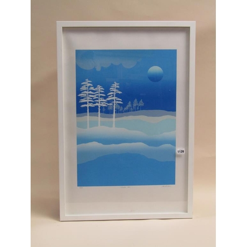 1126 - LIMITED EDITION PRINT - WINTER AIR BY JAN KING, F/G, 6/120