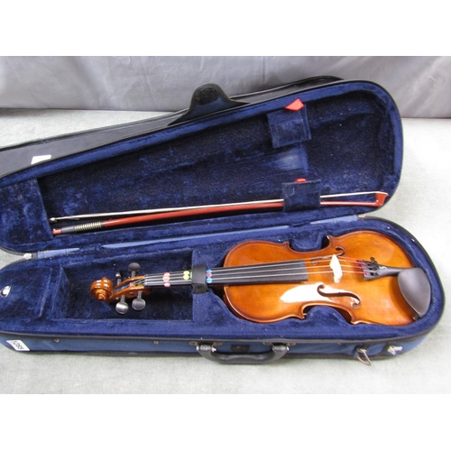 1284 - CASED VIOLIN