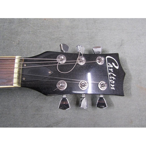 1287 - ELECTRONIC CARLTON ELECTRIC GUITAR, 23CMW