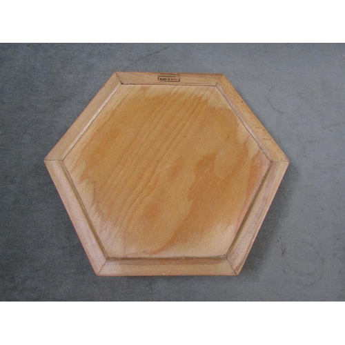 1326 - INDIAN MARQUETRY INLAID TRAY, 35CM W