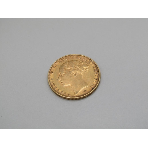 1371 - GOLD SOVEREIGN 1884