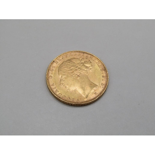 1372 - GOLD SOVEREIGN 1886