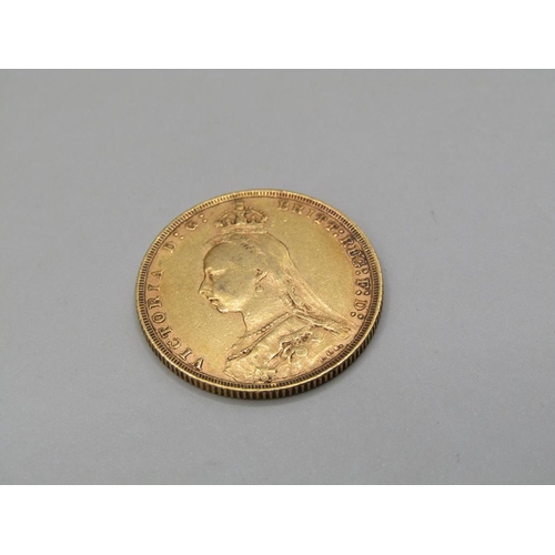 1373 - GOLD SOVEREIGN 1888