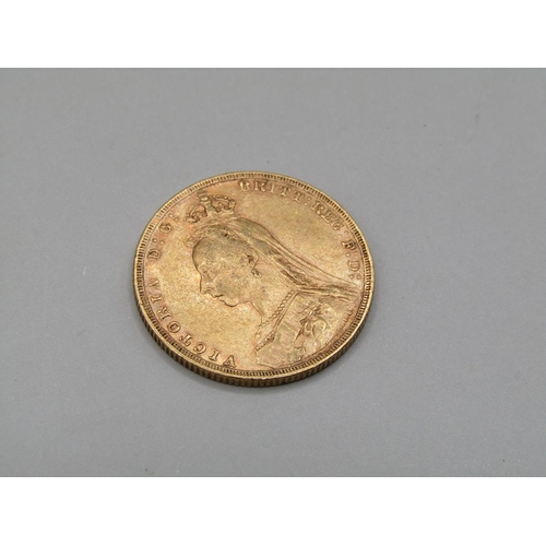 1375 - GOLD SOVEREIGN 1892