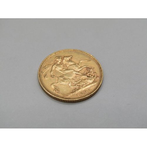 1376 - GOLD SOVEREIGN 1893