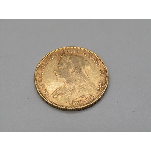 1376 - GOLD SOVEREIGN 1893