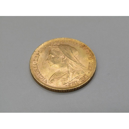 1377 - GOLD SOVEREIGN 1893