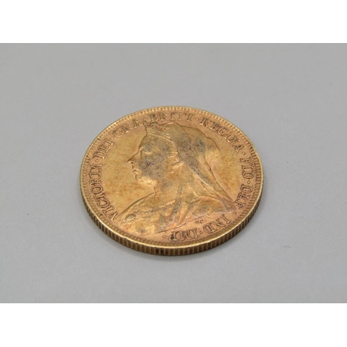 1378 - GOLD SOVEREIGN 1896