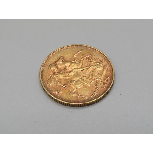 1379 - GOLD SOVEREIGN 1899