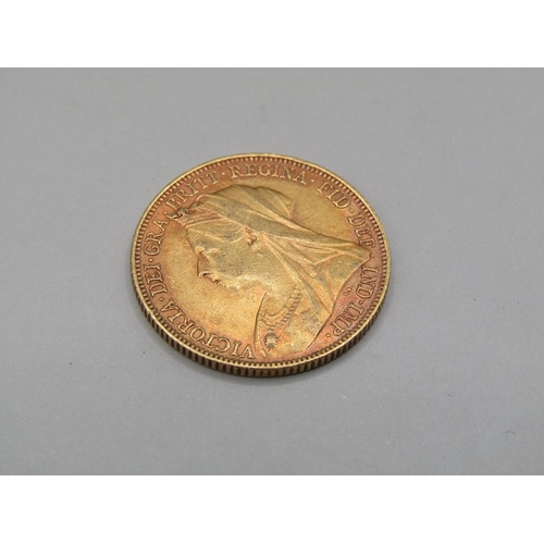 1379 - GOLD SOVEREIGN 1899