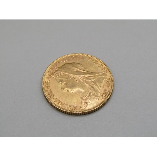 1384 - GOLD SOVEREIGN 1900