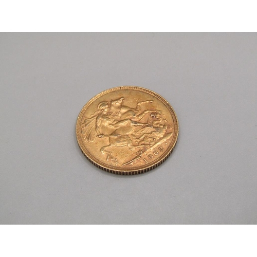 1387 - GOLD SOVEREIGN 1903