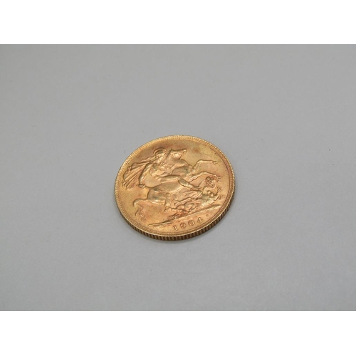 1390 - GOLD SOVEREIGN 1904