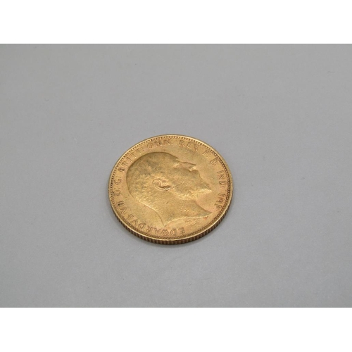 1393 - GOLD SOVEREIGN 1905