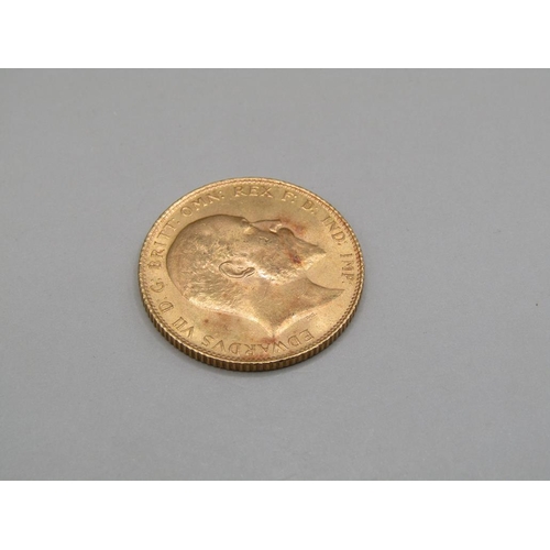 1398 - GOLD SOVEREIGN 1906