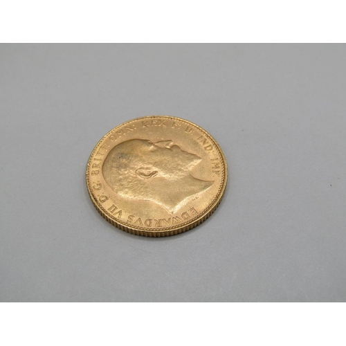 1402 - GOLD SOVEREIGN 1907