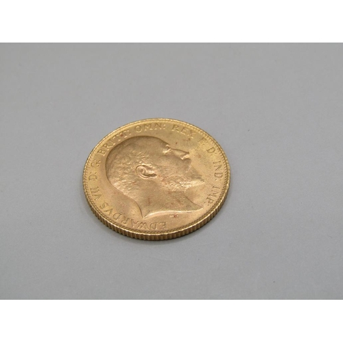 1404 - GOLD SOVEREIGN 1907