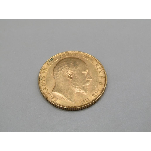 1405 - GOLD SOVEREIGN 1907