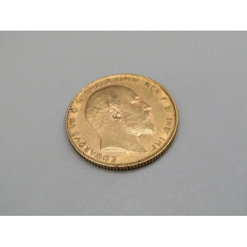 1406 - GOLD SOVEREIGN 1907