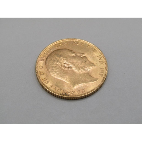 1407 - GOLD SOVEREIGN 1907